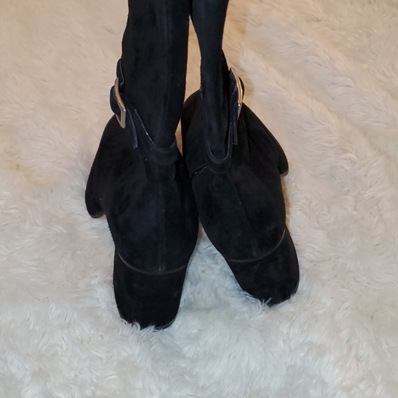 Guess Y2K collectible retro suede boots #332 - Picture 4 of 11